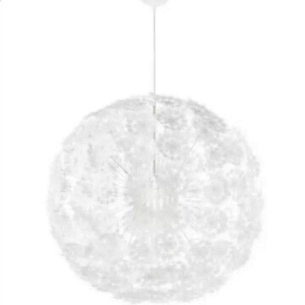 Ikea 32” Floral pendant light fixture